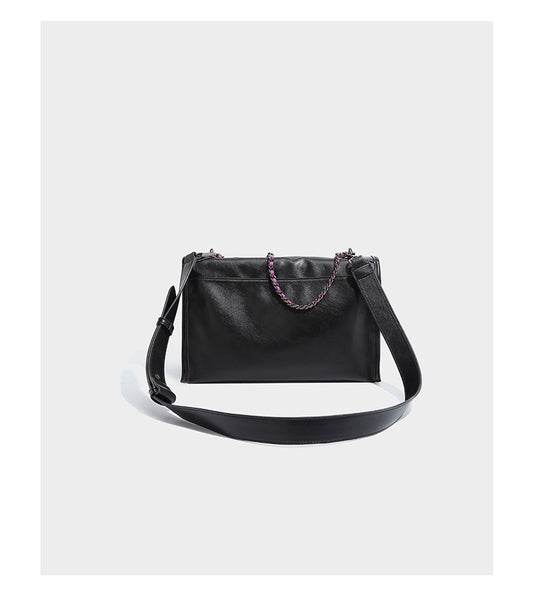 Soft Touch Chain Versatile Texture Single Shoulder Crossbody Bag