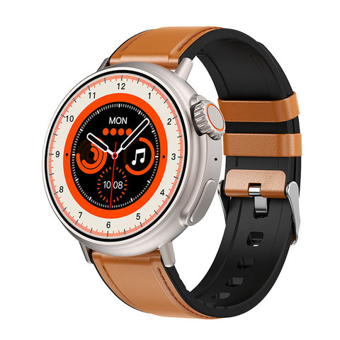 New K9 Smartwatch: Sleek Round Screen, Wireless Charging, NFC & Payment Functionality