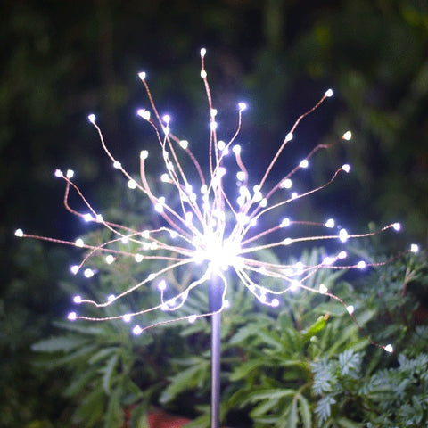 Solar Firework LED Light - Copper Wire Ground Plug