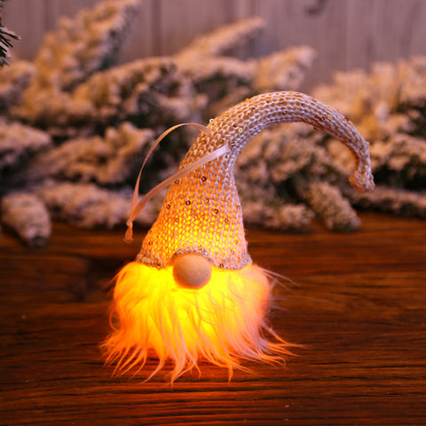 Christmas Forester Gnome LED Doll - Hanging Tree Decoration Pendant