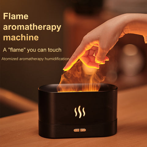 Fire Flame Humidifier Aroma Diffuser - Ultrasonic Essential Oil Humidifier