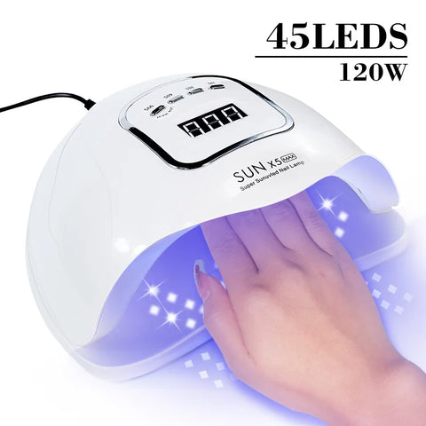 (3003) Professional Nail Dryer - Infrared Sensor Manicure Light for Fast Gel Curing