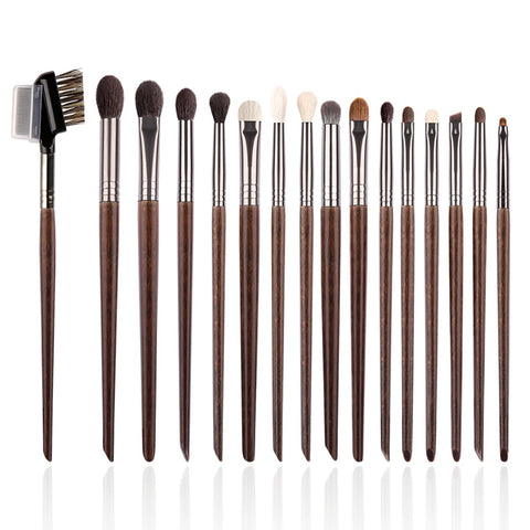 OVW Natural Goat Hair Makeup Brush Set – Professional Blending & Smudging Kit