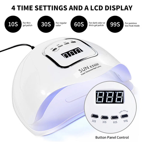 (3003) Professional Nail Dryer - Infrared Sensor Manicure Light for Fast Gel Curing