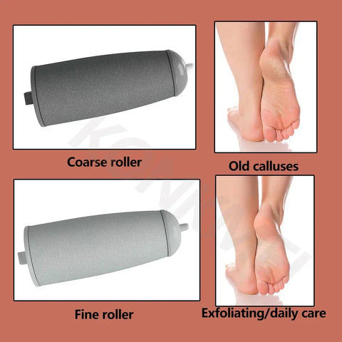 Rechargeable Foot Callus Remover - Smooth & Soften Hard, Cracked Skin Instantly