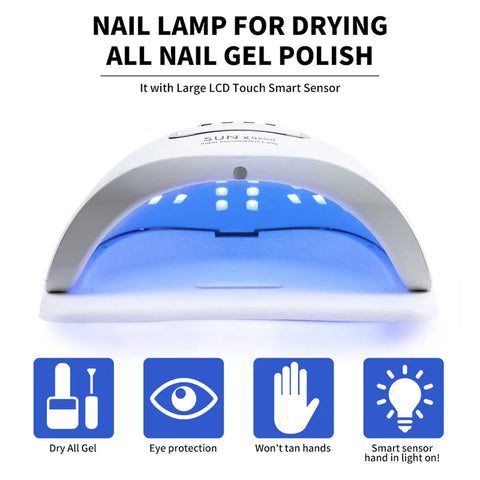 (3003) Professional Nail Dryer - Infrared Sensor Manicure Light for Fast Gel Curing