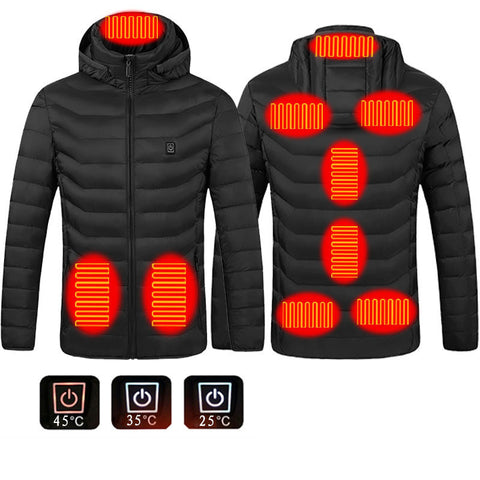 Ultimate Heated Jacket: USB-Powered Thermal Comfort for Winter