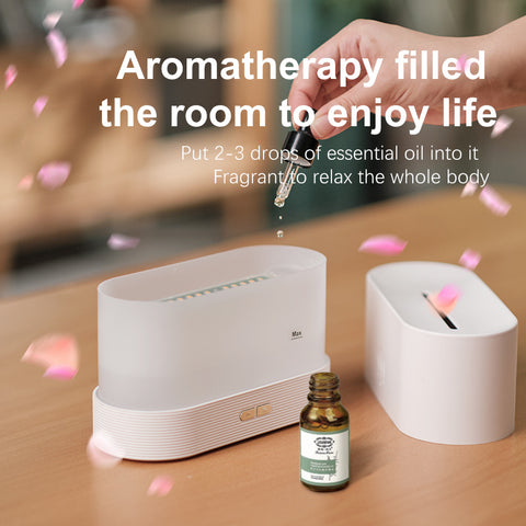 Fire Flame Humidifier Aroma Diffuser - Ultrasonic Essential Oil Humidifier